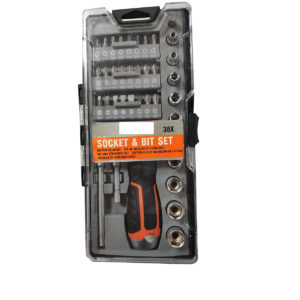 38 pcs Ratcheting Screwdriver Set Tool and Set Kits