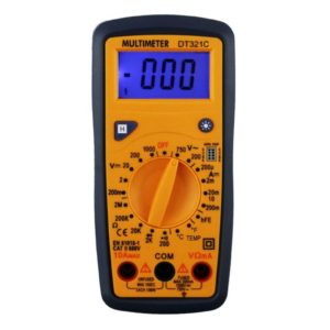 Handheld Multimeter with Temperature Popular Backlight Battery Test