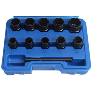 11pcs Damaged Screw Nut Extractor Tool Set Kits