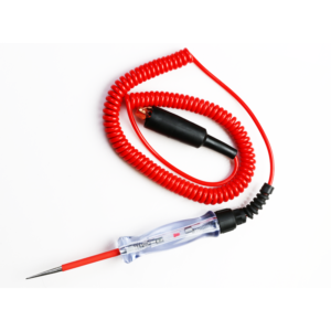 Heavy Duty Automotive Circuit Tester, Premium 6-24V Test Light with Extended Spring Test Leads & Sharp Piercing Probe