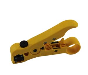 Adjustable multifunction cable stripper wire crimper RG59 RG6 RG7 RG11 coaxial compression pliers crimping tool