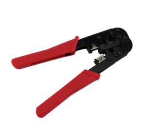 Network cable pliers 8P6P ratchet multi-function network crystal connector Dual-purpose vertical crimping pliers